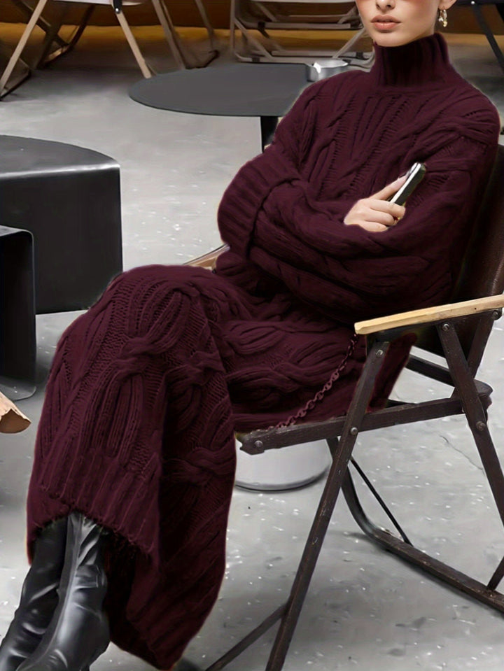 Elegant Winter Maxi Dress