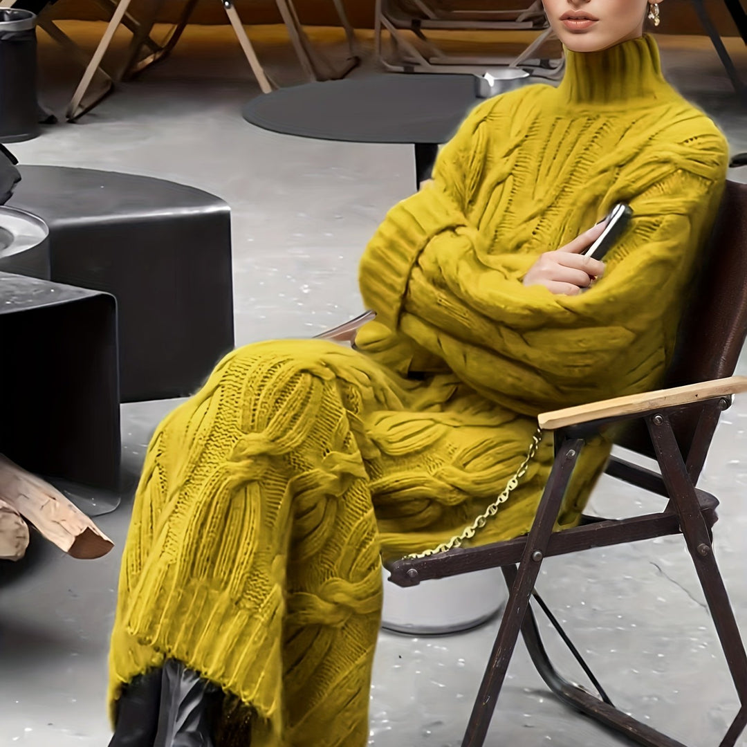 Elegant Winter Maxi Dress