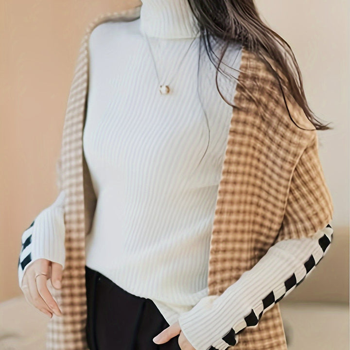 Women's High-Neck Sweater