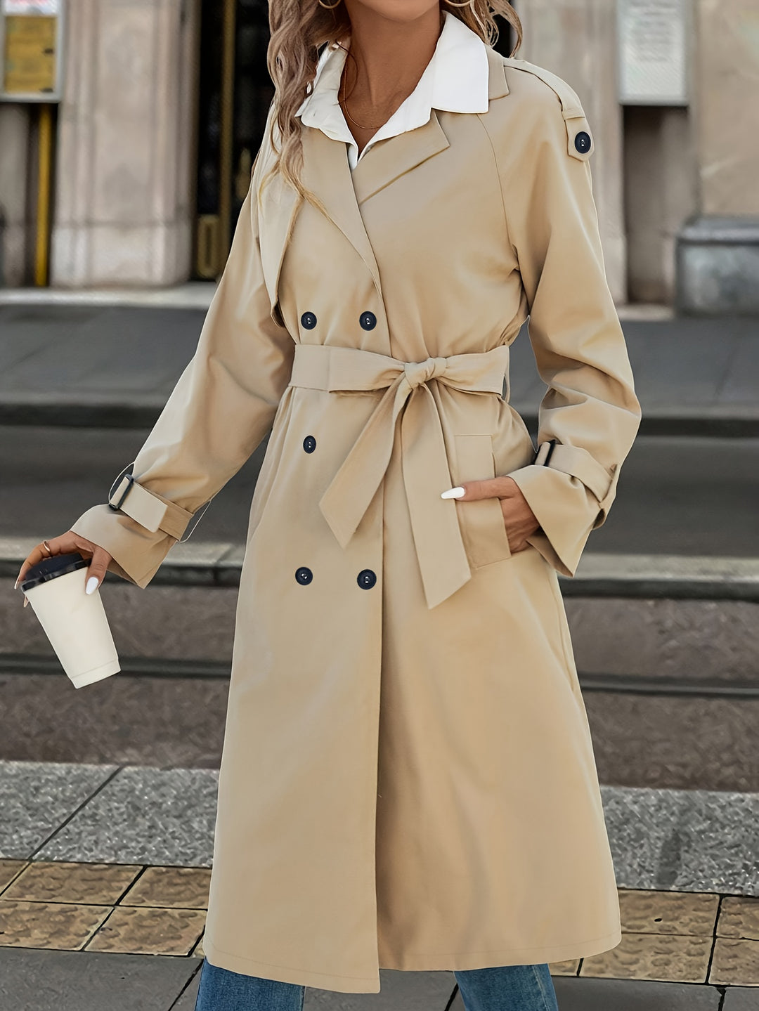 Elegant Women's Winter Coat Casual to Formal Faux Fur Collar