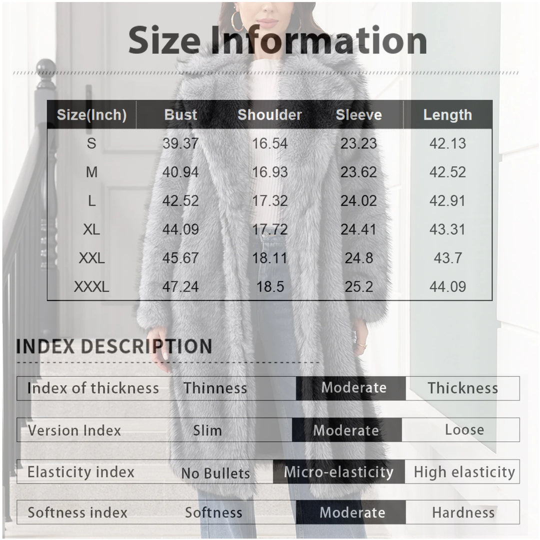 Elegant Winter Thermal Overcoat for Women