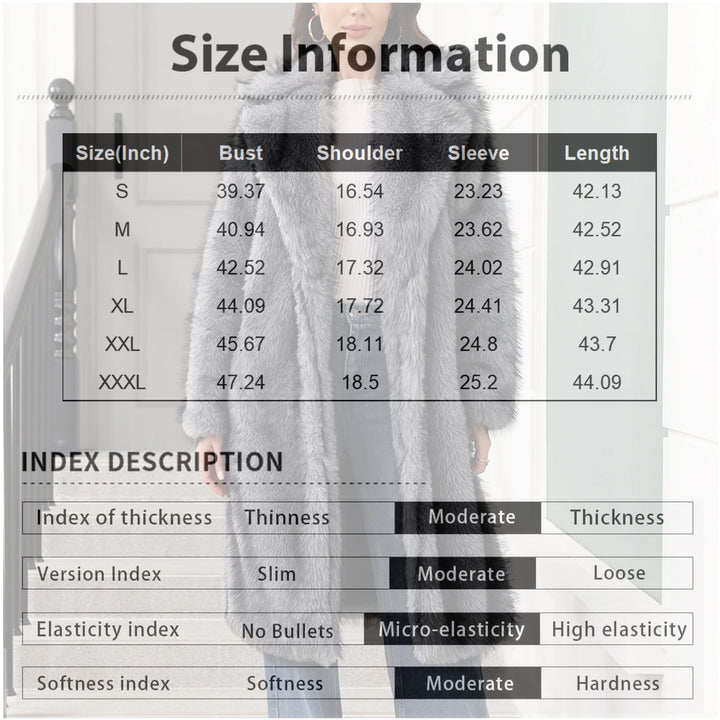 Elegant Winter Thermal Overcoat for Women