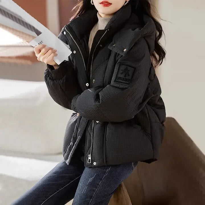 Padded Quilted Coats for Women High Quality Cotton Jackets Short Cheap Demi-season Hot Modern Luxury Youthful Thick Parkas Woman