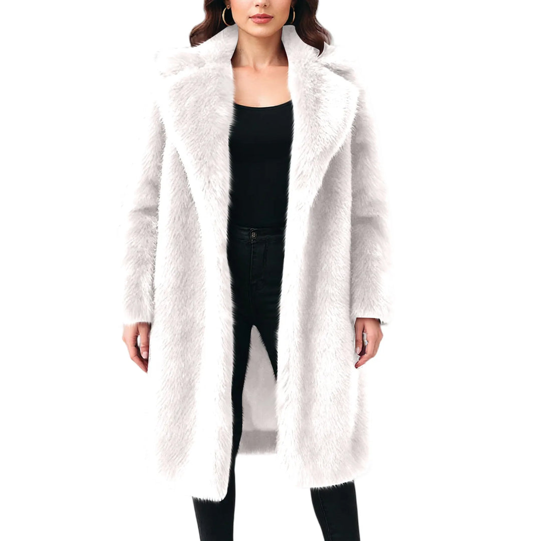 Elegant Winter Thermal Overcoat for Women