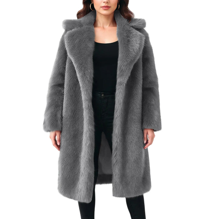 Elegant Winter Thermal Overcoat for Women