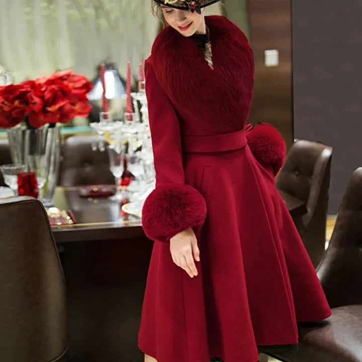 Double-sided Wool Coat Women's 2025 Autumn Winter