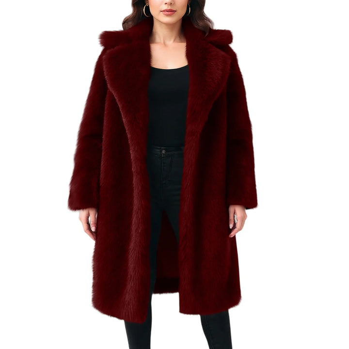 Elegant Winter Thermal Overcoat for Women