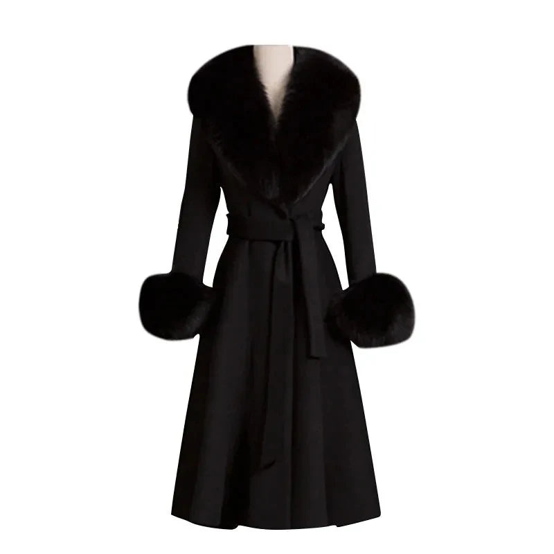 Double-sided Wool Coat Women's 2025 Autumn Winter