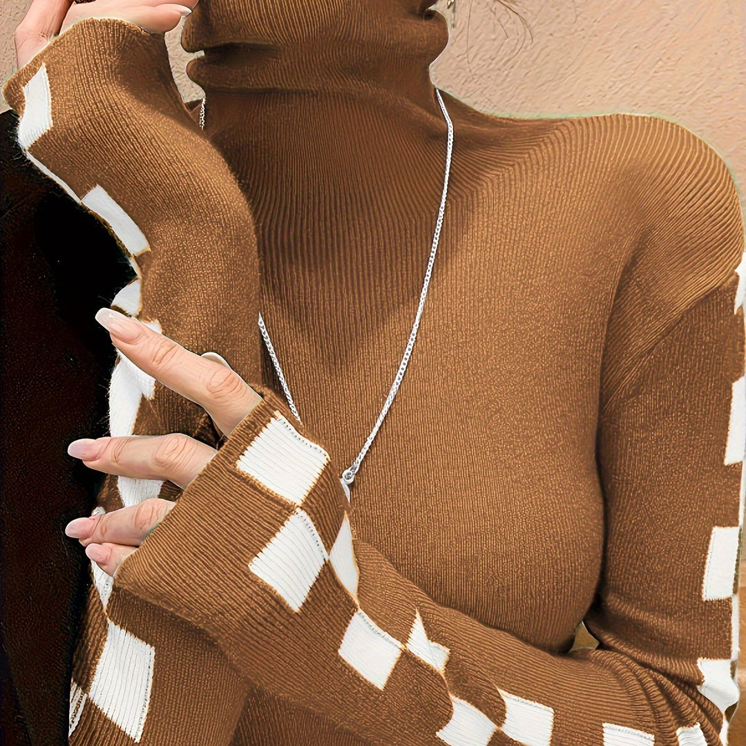 Women's High-Neck Sweater