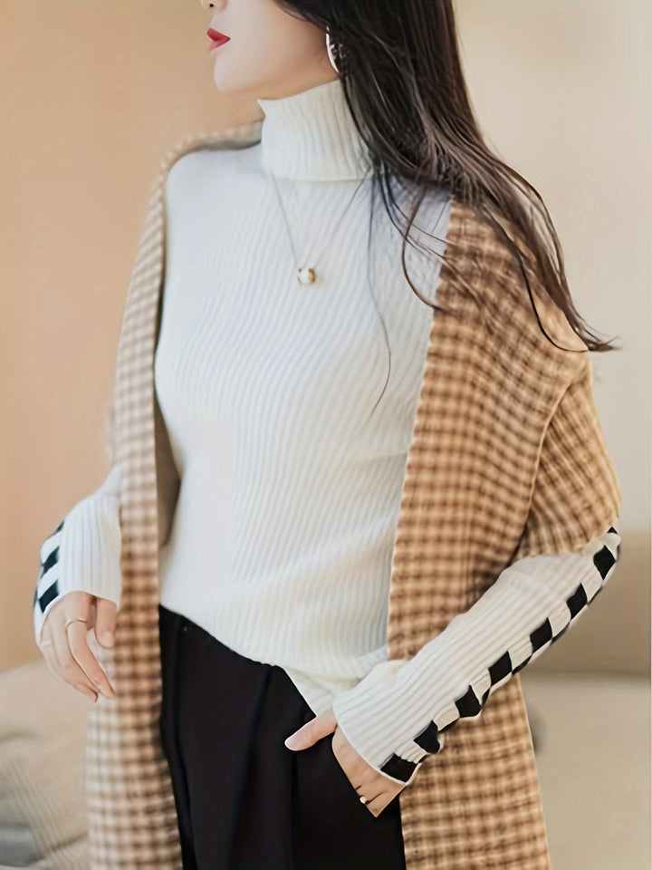 Women's High-Neck Sweater